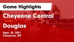 Cheyenne Central  vs Douglas  Game Highlights - Sept. 25, 2021