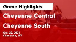 Cheyenne Central  vs Cheyenne South  Game Highlights - Oct. 22, 2021