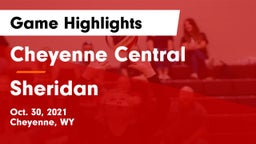 Cheyenne Central  vs Sheridan  Game Highlights - Oct. 30, 2021