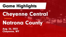 Cheyenne Central  vs Natrona County  Game Highlights - Aug. 26, 2022