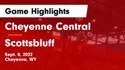 Cheyenne Central  vs Scottsbluff  Game Highlights - Sept. 8, 2022