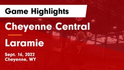 Cheyenne Central  vs Laramie  Game Highlights - Sept. 16, 2022