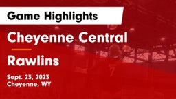 Cheyenne Central  vs Rawlins  Game Highlights - Sept. 23, 2023