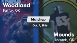 Matchup: Woodland  vs. Mounds  2016