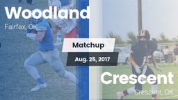 Matchup: Woodland  vs. Crescent  2017