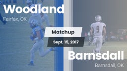 Matchup: Woodland  vs. Barnsdall  2017