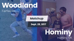 Matchup: Woodland  vs. Hominy  2017