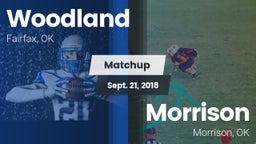 Matchup: Woodland  vs. Morrison  2018