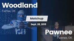 Matchup: Woodland  vs. Pawnee  2018