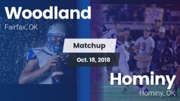 Matchup: Woodland  vs. Hominy  2018