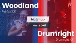 Matchup: Woodland  vs. Drumright  2018
