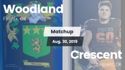 Matchup: Woodland  vs. Crescent  2019