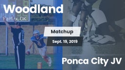 Matchup: Woodland  vs. Ponca City JV 2019
