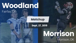 Matchup: Woodland  vs. Morrison  2019