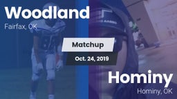 Matchup: Woodland  vs. Hominy  2019