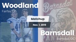 Matchup: Woodland  vs. Barnsdall  2019