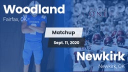 Matchup: Woodland  vs. Newkirk  2020