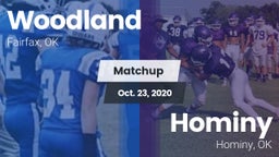 Matchup: Woodland  vs. Hominy  2020
