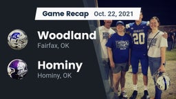 Recap: Woodland  vs. Hominy  2021