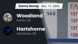 Recap: Woodland  vs. Hartshorne  2022