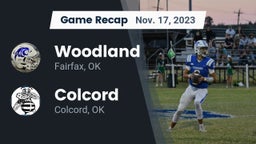 Recap: Woodland  vs. Colcord  2023
