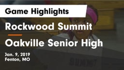 Rockwood Summit  vs Oakville Senior High Game Highlights - Jan. 9, 2019
