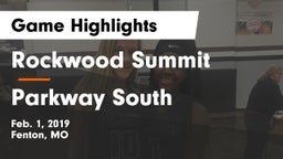 Rockwood Summit  vs Parkway South  Game Highlights - Feb. 1, 2019