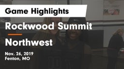 Rockwood Summit  vs Northwest  Game Highlights - Nov. 26, 2019