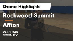 Rockwood Summit  vs Affton  Game Highlights - Dec. 1, 2020