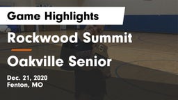 Rockwood Summit  vs Oakville Senior  Game Highlights - Dec. 21, 2020