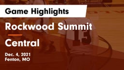 Rockwood Summit  vs Central  Game Highlights - Dec. 4, 2021