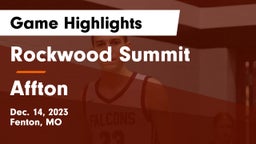 Rockwood Summit  vs Affton  Game Highlights - Dec. 14, 2023
