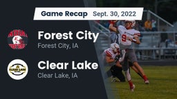 Recap: Forest City  vs. Clear Lake  2022