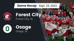Recap: Forest City  vs. Osage  2022