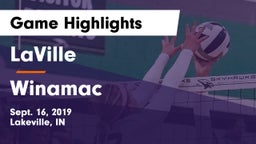 LaVille  vs Winamac  Game Highlights - Sept. 16, 2019