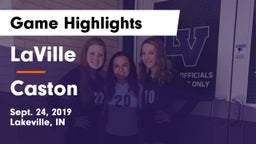 LaVille  vs Caston Game Highlights - Sept. 24, 2019