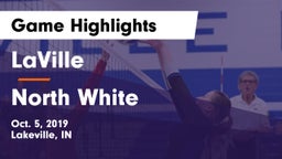 LaVille  vs North White  Game Highlights - Oct. 5, 2019