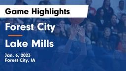 Forest City  vs Lake Mills  Game Highlights - Jan. 6, 2023