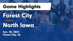 Forest City  vs North Iowa  Game Highlights - Jan. 20, 2023
