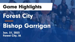 Forest City  vs Bishop Garrigan  Game Highlights - Jan. 31, 2023