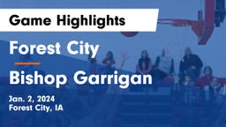Forest City  vs Bishop Garrigan  Game Highlights - Jan. 2, 2024