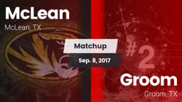Matchup: McLean  vs. Groom  2017