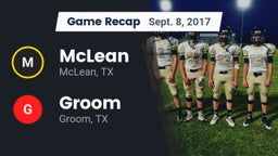 Recap: McLean  vs. Groom  2017