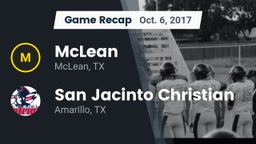 Recap: McLean  vs. San Jacinto Christian  2017