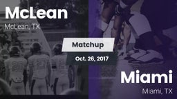 Matchup: McLean  vs. Miami  2017