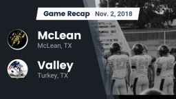 Recap: McLean  vs. Valley  2018