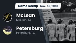 Recap: McLean  vs. Petersburg  2018