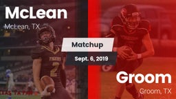 Matchup: McLean  vs. Groom  2019