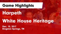 Harpeth  vs White House Heritage Game Highlights - Dec. 15, 2017