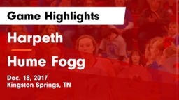 Harpeth  vs Hume Fogg Game Highlights - Dec. 18, 2017